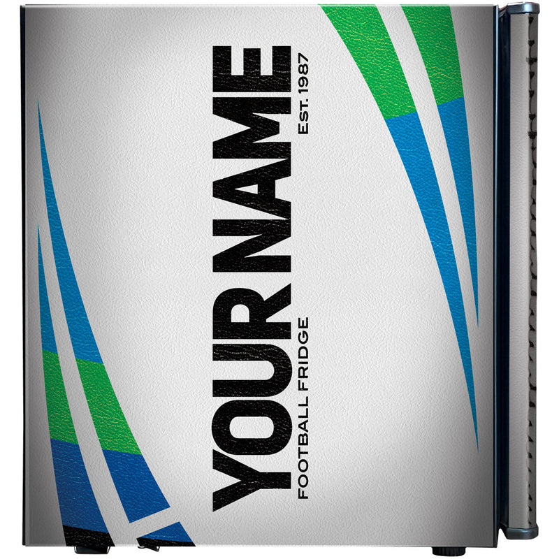 Sports Design Mini Bar Fridge With Handle And Opener - 46L showing the your name model