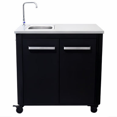 900mm Outdoor Cabinet With Sink front view doors closed