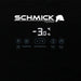 Schmick HUS-EX108 “Under Zero” 108 L Alfresco Beer Fridge – Blast Chill, Heated Glass, Tropical-Rated showing the temperature controller panel