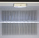 Silent 60 Litre Motel Quiet Mini Bar Fridge With Solid Door - 60 L -DW60E showing a close up of the top LED light