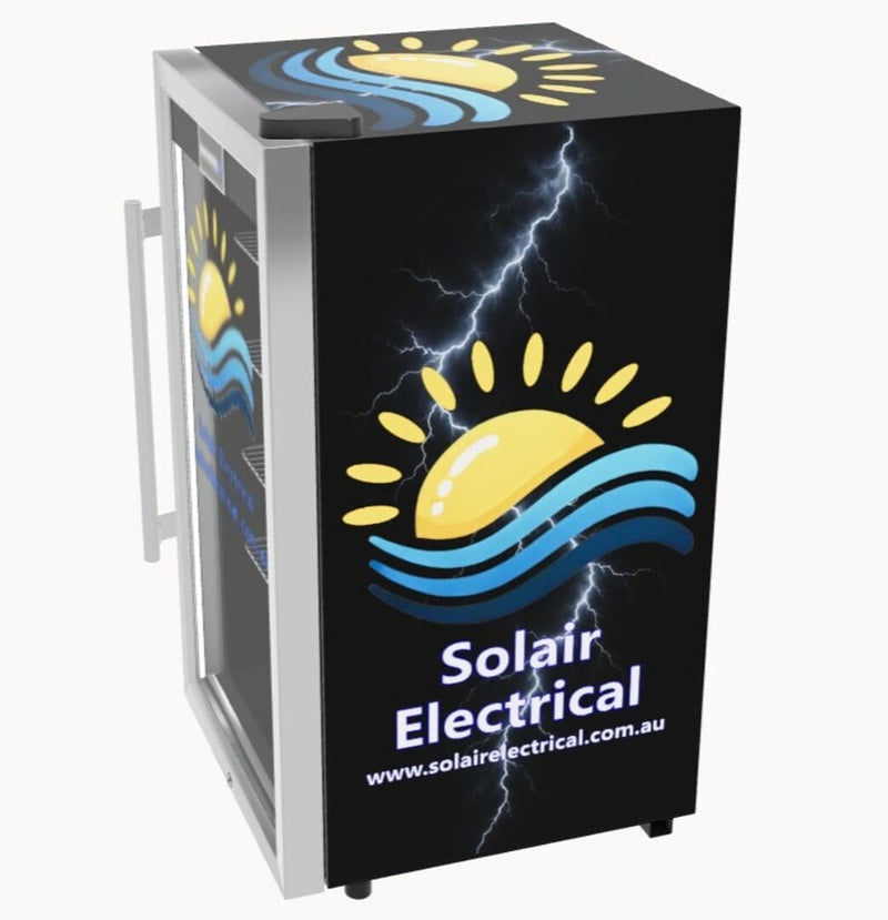Custom 3D Bar Fridge Builder Australia | Design Your Own Fridge showing a custom electrical sample