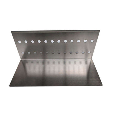 Stainless Steel Log Holder | front view on white background