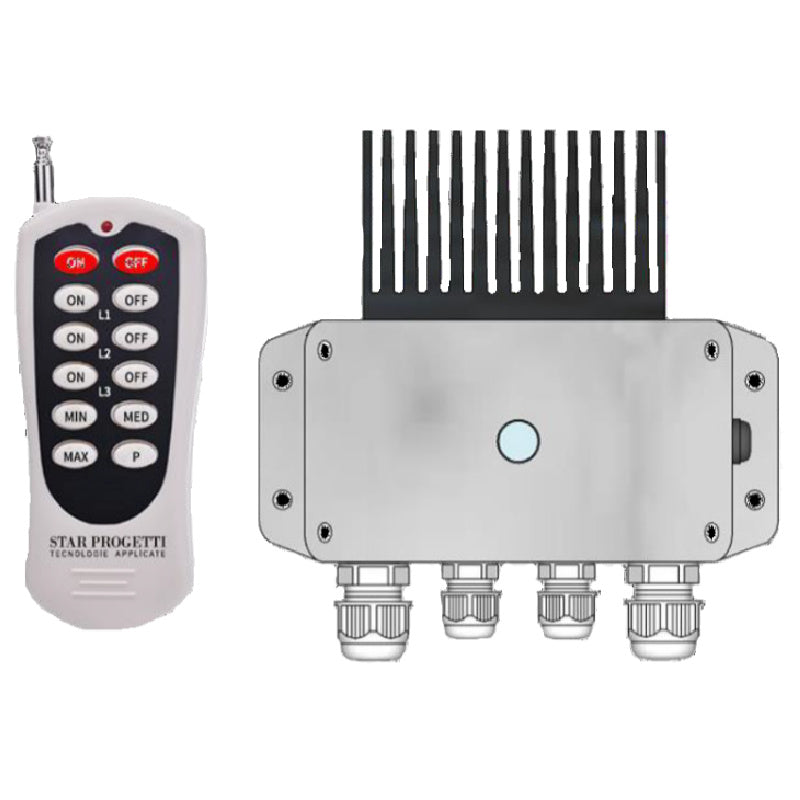 Star 6 | 6000 W Infrared Heater Controller with Remote
