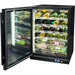 Slide Out Wine Shelves with Saddles (Full Size) | Schmick SK Models with the shelves full in the sk156 fridge
