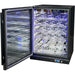 Slide Out Wine Shelves with Saddles (Full Size) | Schmick SK Models with the shelves empty and top 4 shelves full