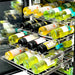 Slide Out Wine Shelves with Saddles (Full Size) | Schmick SK Models showing the wine shelves