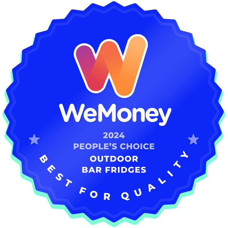 70 L Blue Tooth Speaker Disco Bar Fridge - Beer Branded wemoney award for 2024 peoples choice