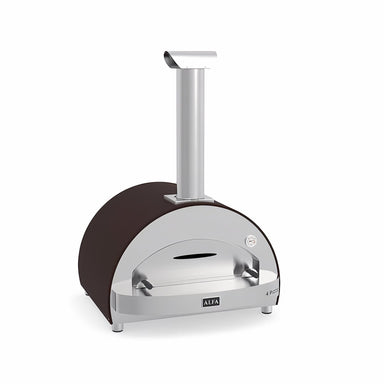 Wood Fired Pizza Oven | Alfa 4 Pizze top left view on white background