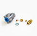 Natrual Gas Conversion Kit for Alfa Forni Pizza Ovens showing all the parts