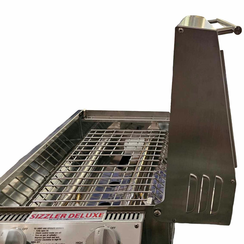 Cooking Rack | Sizzler Max | Galleymate 1500 side view close up inside the unit