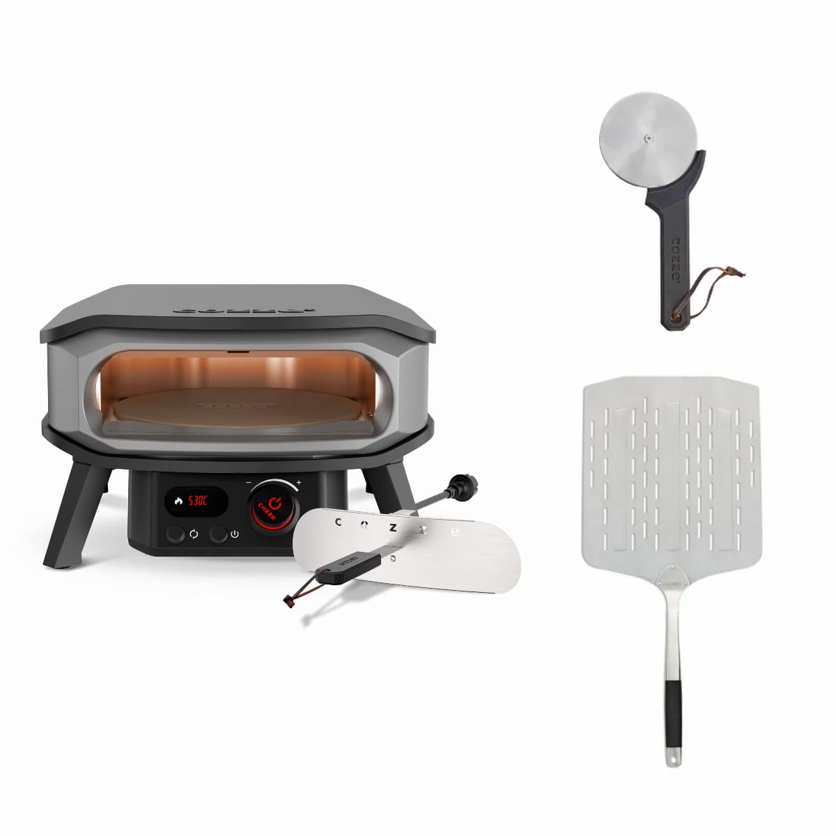 Cozze 13" Rotating ELECTRIC Pizza Oven Bundles | Choose From 5 Different Packs