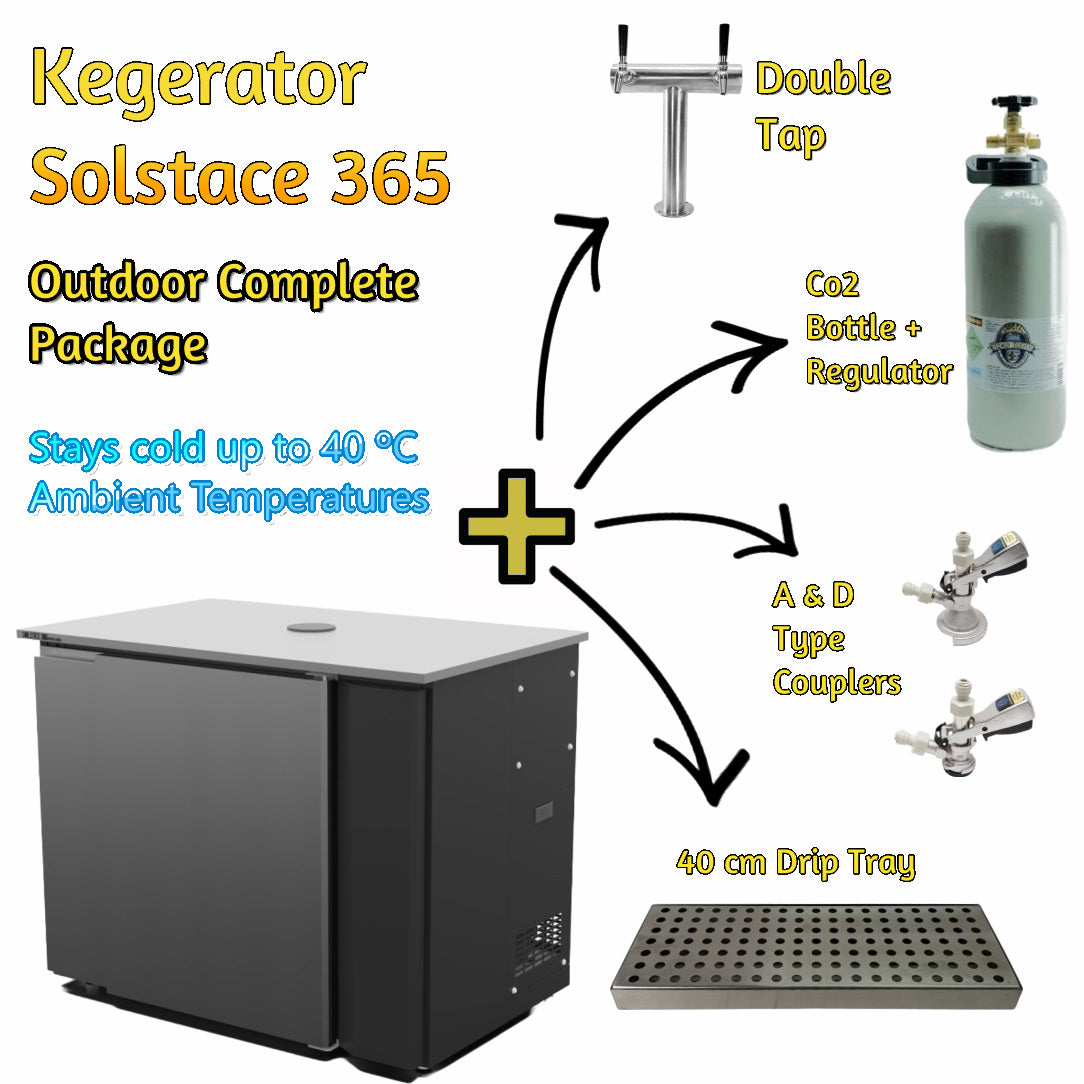 Kegerator | Solstace 365 Indoor or Outdoor | Complete Package