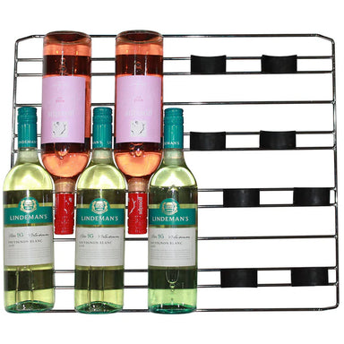 Wine Racks | Optional | Schmick & Rhino Fridge with half of the rack full of wine bottles