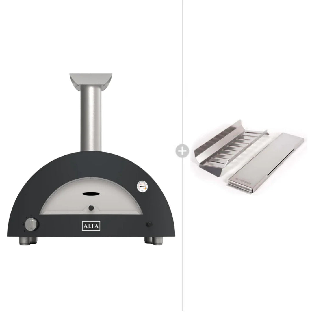 Pizza Oven | Alfa Forni Moderno 2 Pizze | Gas & Wood Hybrid