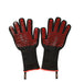 Heat Resistant Gloves | For Outdoor Cooking showing the red version