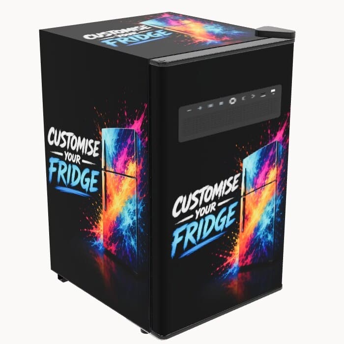 Custom 3D Bar Fridge Builder Australia | Design Your Own Fridge showing the bts model