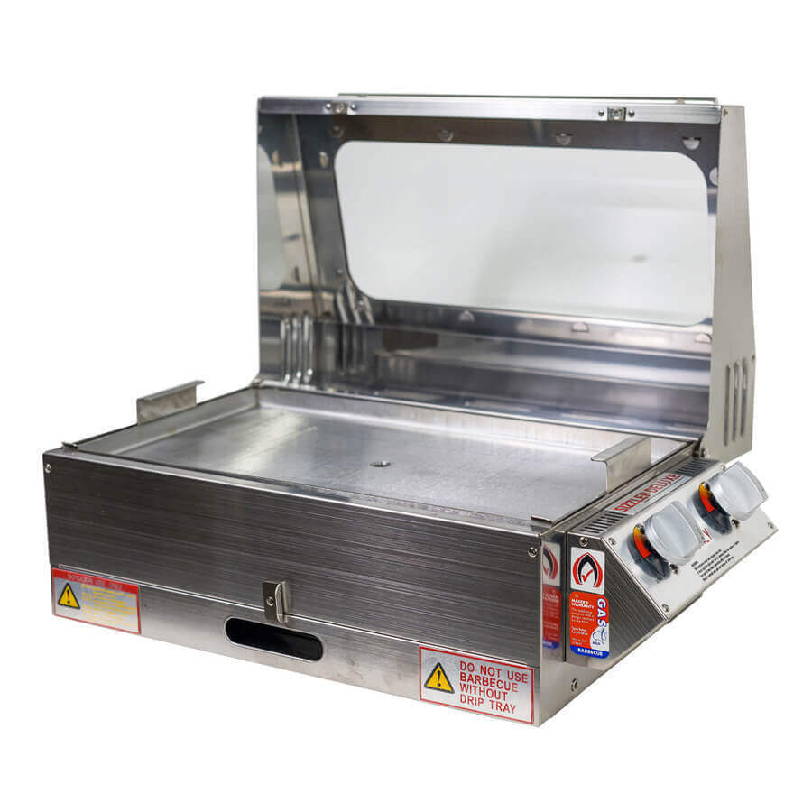 Portable BBQ Grill | Caravan | Sizzler Deluxe High Lid