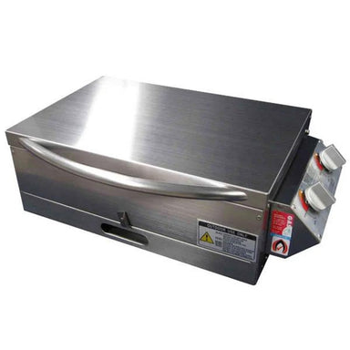 Caravan BBQ Grill | Portable | Sizzler Deluxe Low Lid with the lid closed