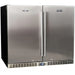 Bar Fridge | 2 Door Alfresco | Schmick SK206 with solid door
