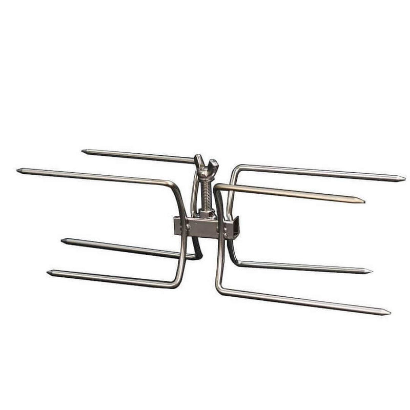 Chicken & Roast Prongs for Rotisserie | 10 mm square showing the double sided product image