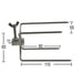 Chicken & Roast Prongs for Rotisserie | 10 mm square showing the single units diemsions