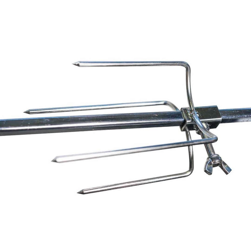 Chicken & Roast Prongs for Rotisserie | 10 mm square on the skewer
