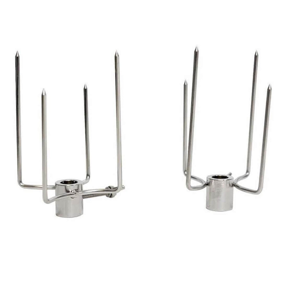Chicken & Roast Prongs for Rotisserie | 22 mm showing both prongs