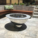 Teppanyaki BBQ Fire Pit Grill | 100 cm in Stainless Steel & Cast Iron with grill