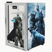 70L Personalised Glass Door Bar Fridge With 3D Custom Previewer showing an arthas fridge