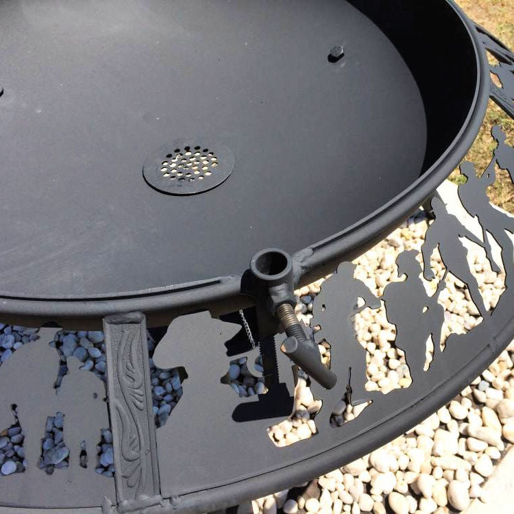 Rotisserie Attachment For BBQ Fire Pit & Teppanyaki fire Pit