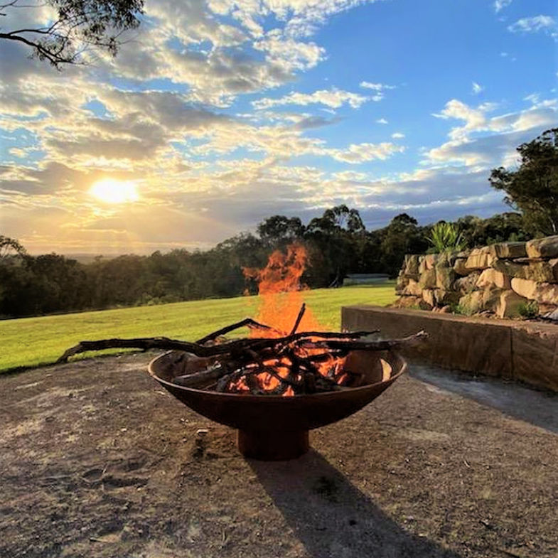 Outdoor Fire Pit | The Mega Cauldron |  150 cm