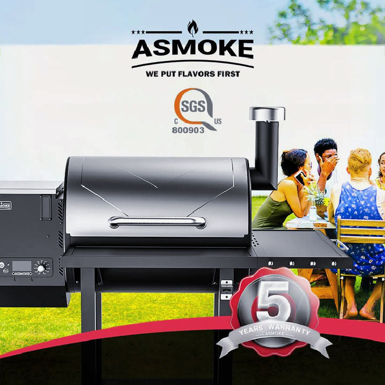 BBQ Pellet Smoker and Grill | AS660N-2